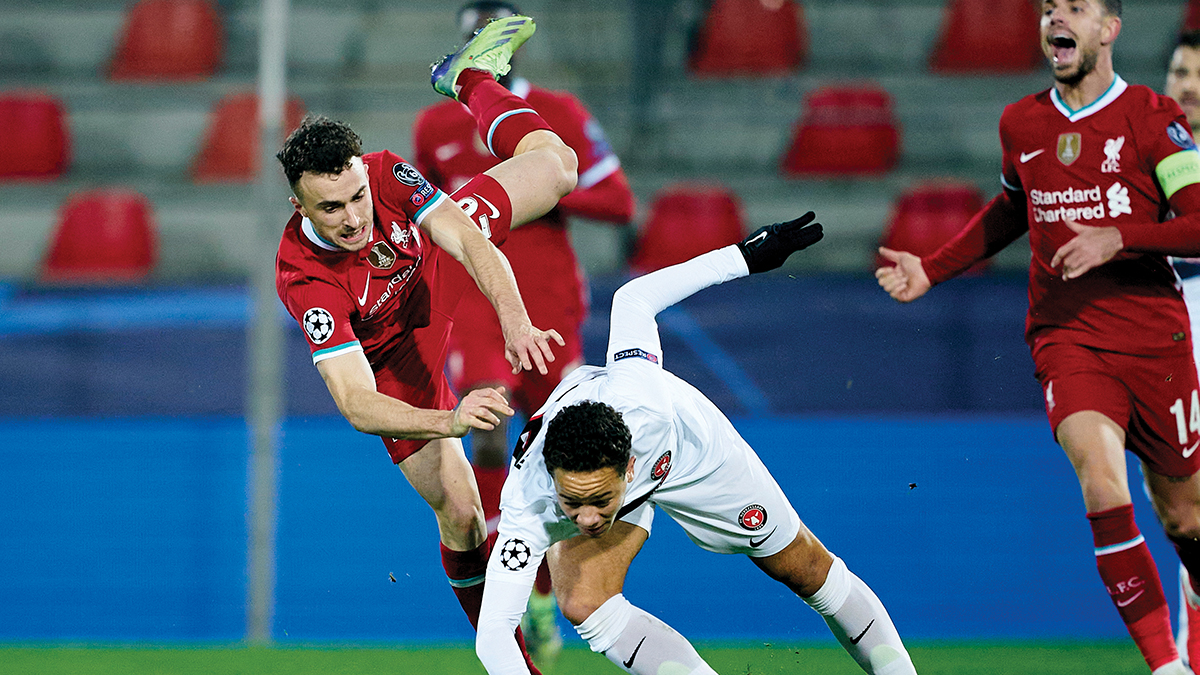 Diogo Jota skulle aldri spilt kampen i Danmark mot Midtjylland, der han ble skadet. Skadene til van Dijk og Gomez var uheldige og utenfor Jürgen Klopps kontroll, skaden til Jota var ikke det.
